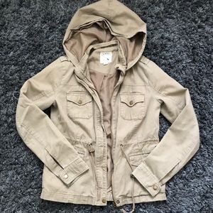 PacSun Khaki Layering Jacket